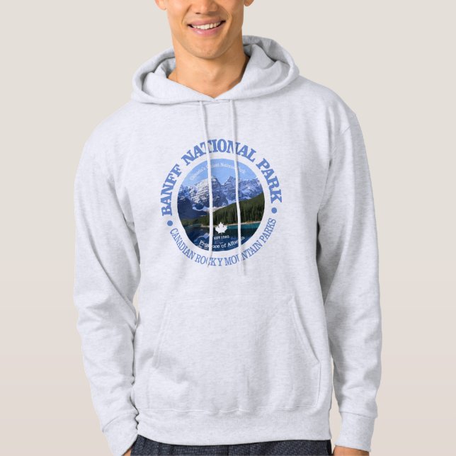Banff nationalpark (C) Hoodie (Framsida)