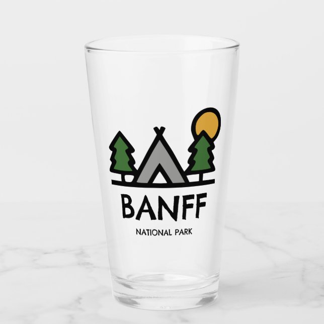 Banff nationalpark glaskopp (Framsida)