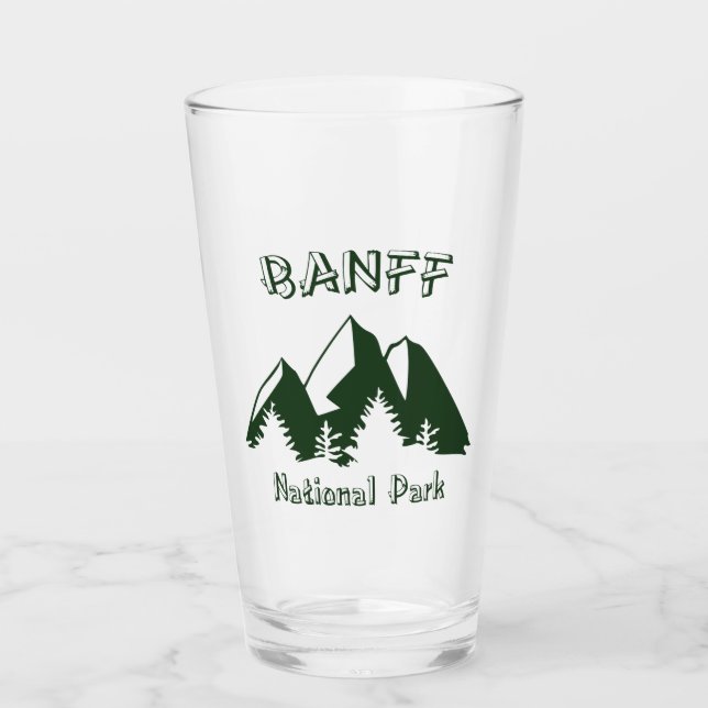 Banff nationalpark glaskopp (Framsida)