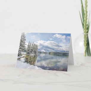 Banff nationalpark i vinter kort