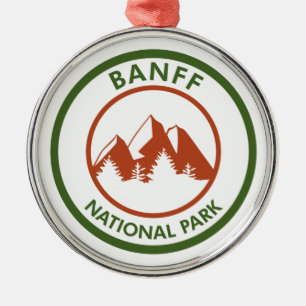 Banff nationalpark julgransprydnad metall