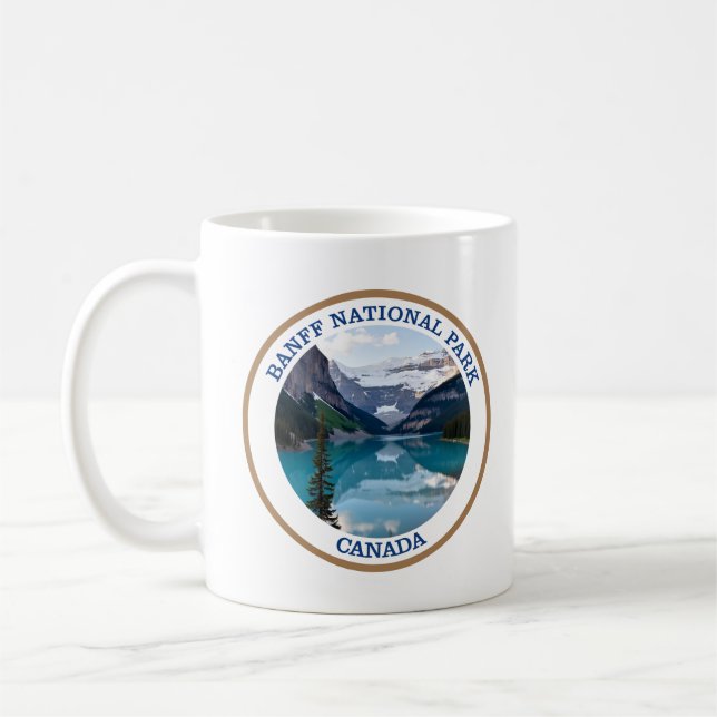 Banff nationalpark kaffemugg (Vänster)