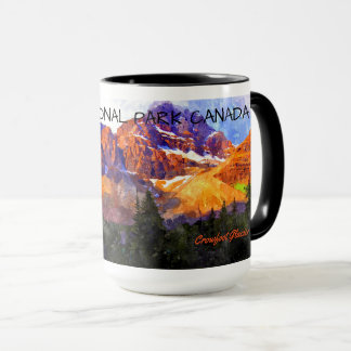 Banff Nationalpark Kanada Crowfoot Glacier Mugg