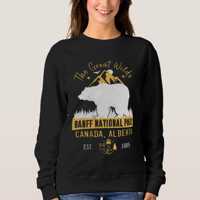 Banff nationalpark Kanada T Shirt (Framsida)