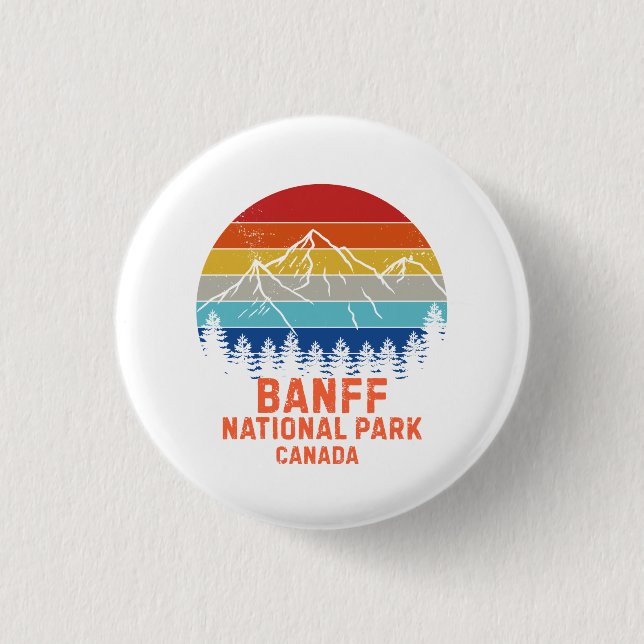 Banff nationalpark knapp (Framsida)