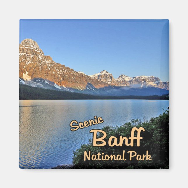 Banff nationalpark magnet (Framsidan)