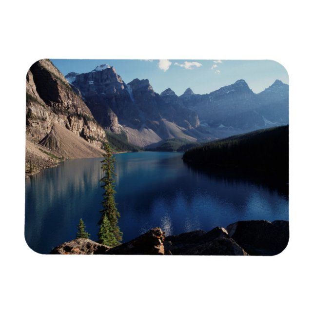 Banff nationalpark Moraine Sjö Magnet (Horisontell)