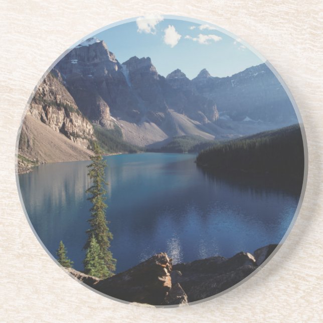 Banff nationalpark Moraine Sjö Underlägg Sandsten (Framsidan)