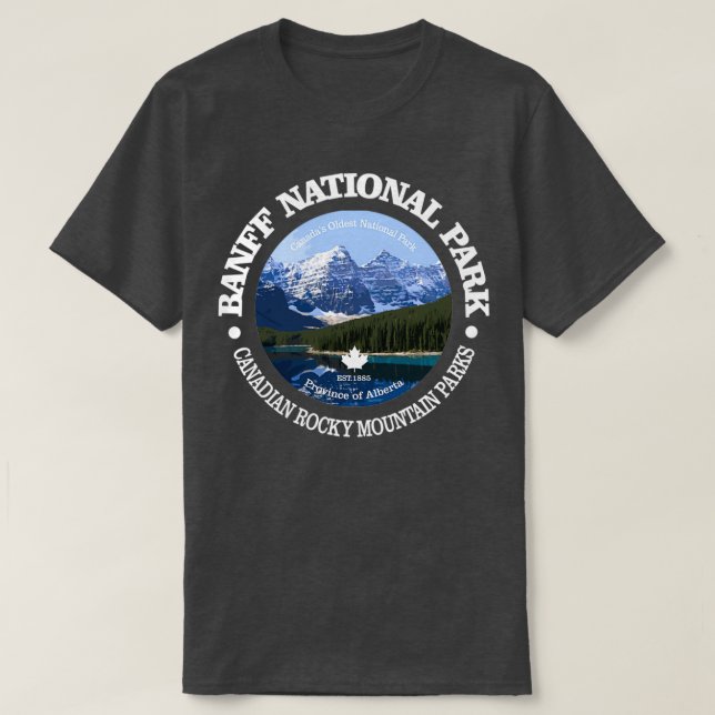 Banff nationalpark NP 1 T Shirt (Design framsida)