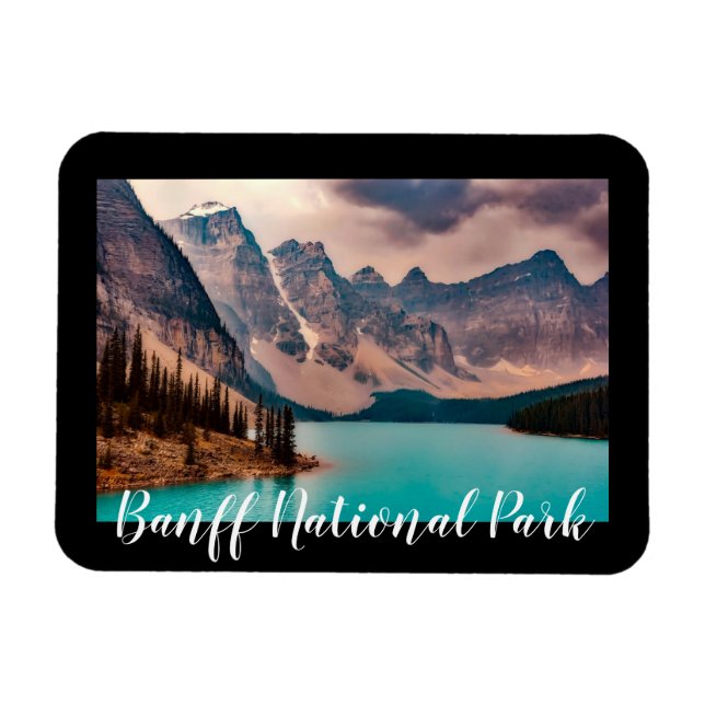 Banff nationalpark Sjö Magnet (Horisontell)
