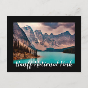 Banff nationalpark Sjö Vykort