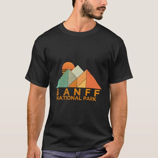 Banff nationalpark t shirt (Framsida)