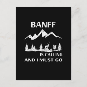 Banff nationalpark vykort