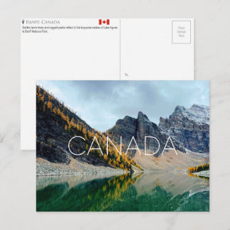 Banff Park, Kanada Resebrevkort Vykort