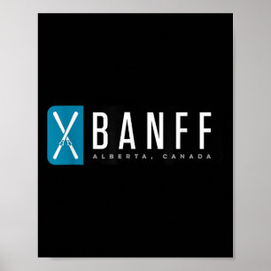 Banff Skidåkning Poster