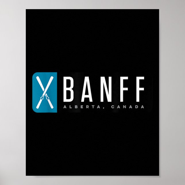 Banff Skidåkning  Poster (Framsidan)