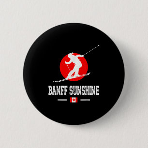 Banff Sunshine Kanada Skidort Klippiga bergen S Knapp