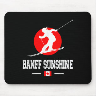 Banff Sunshine Kanada Skidort Klippiga bergen S Musmatta