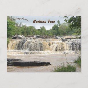 Banfora Cascades Burkina Faso Vykort