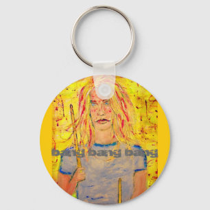 bang bang Drummer Girl Nyckelring