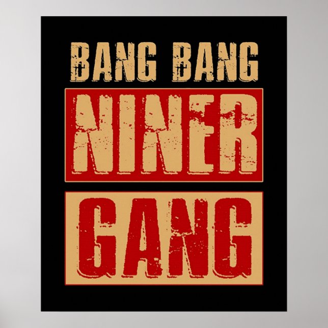 Bang Bang Niner Gang Poster (Framsidan)