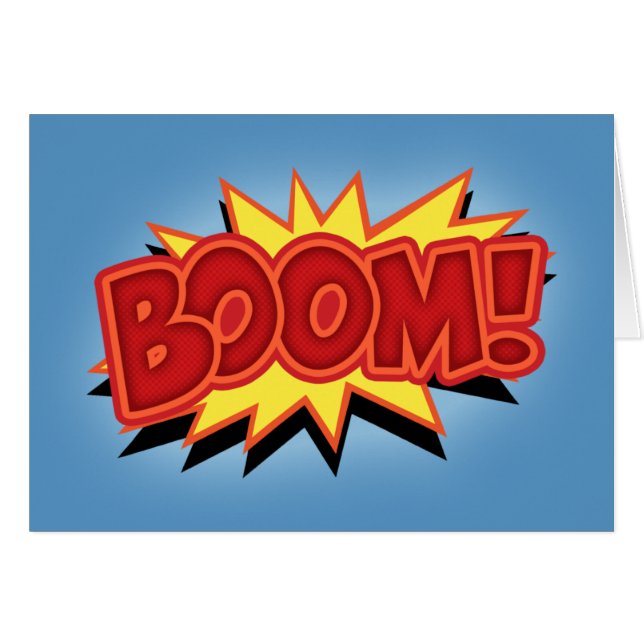 Bang! Hälsningskort (Framsidan Horizontal)