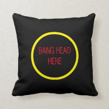 Bang Head här - Lustigt Stressa