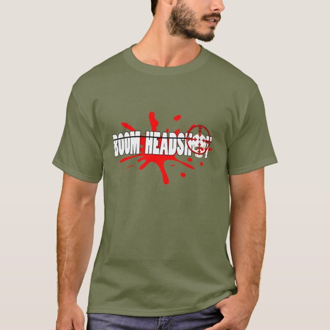 Bang   Headshot T-shirt (Framsida)