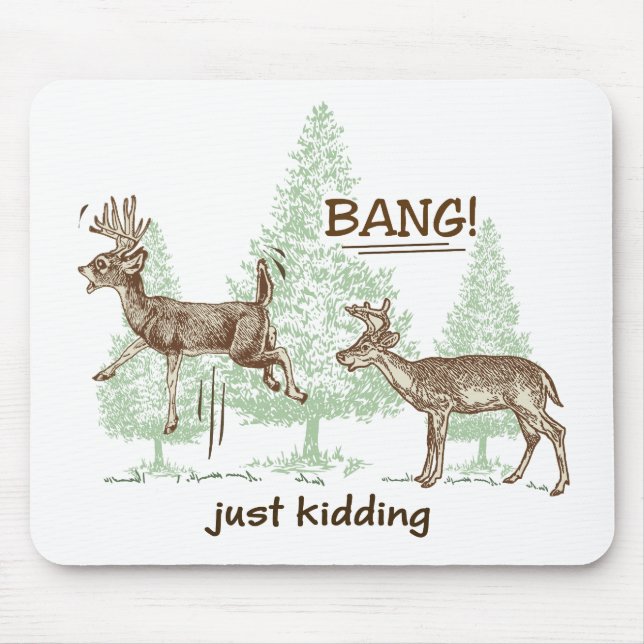 Bang! Kidding! Hunting Humor Musmatta (Framsidan)