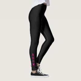 "BANG" kvinna damasker Leggings
