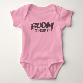 Bang mig Pooped - babyskjorta Tee