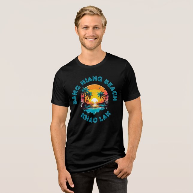 BANG NIANG BEACH-KHAO LAK T SHIRT (Framsida Full)