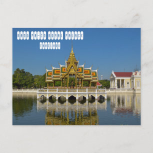 Bang Pa-In-Royal Palace i Thailand Vykort