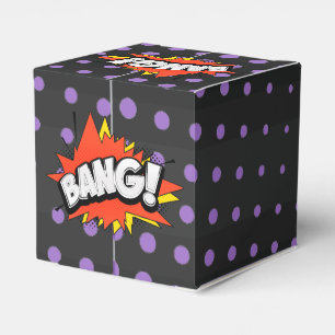 Bang Retro Action Comic Book Bubble Presentaskar