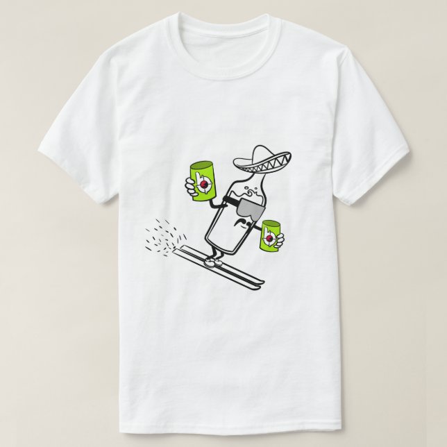 BANG TEQUILA BANG SLOPES EDITION T SHIRT (Design framsida)
