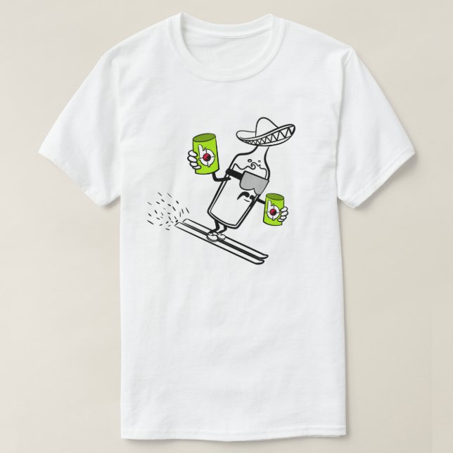 BANG TEQUILA BANG SLOPES EDITION T-Shirt (Design framsida)