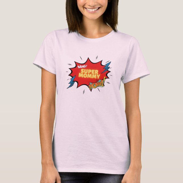 Bang Toppen Mamma Pow T-shirt (Framsida)