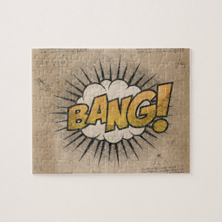 BANG! Vintage Tecknad Bok Steampunk Pop Art Pussel