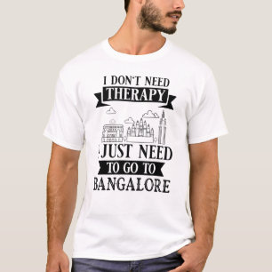 Bangalore India City Skyline Karta Travel 20 T Shirt