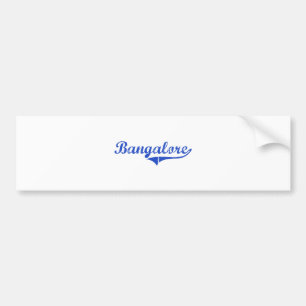 Bangalore stadsklassiker bildekal