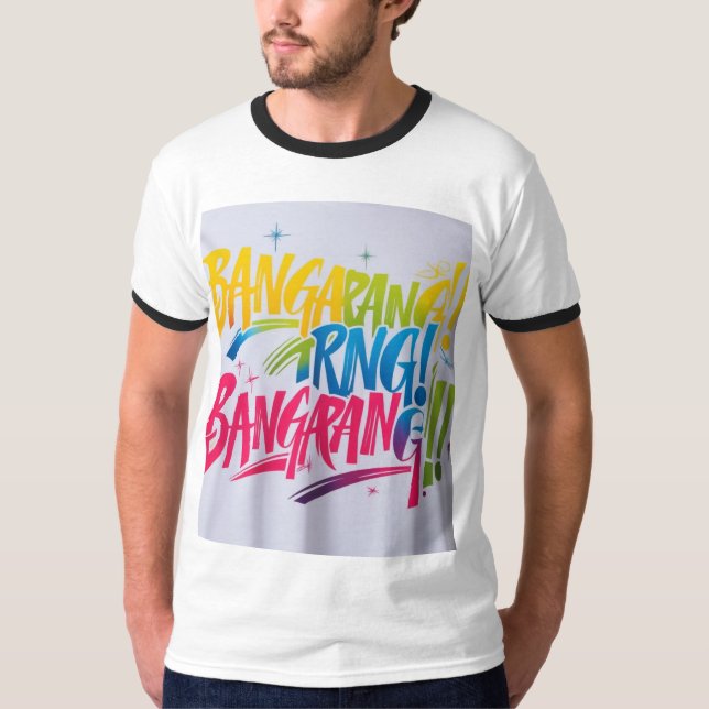 Bangarang! Grafikkort för stadsrebeller T Shirt (Framsida)