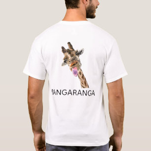 Bangaranga T-Shirt med rolig giraff