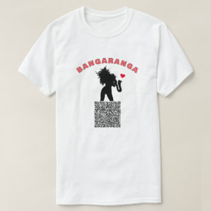 Bangaranga T-Shirt QR-kod Jazzmusik Saxofon