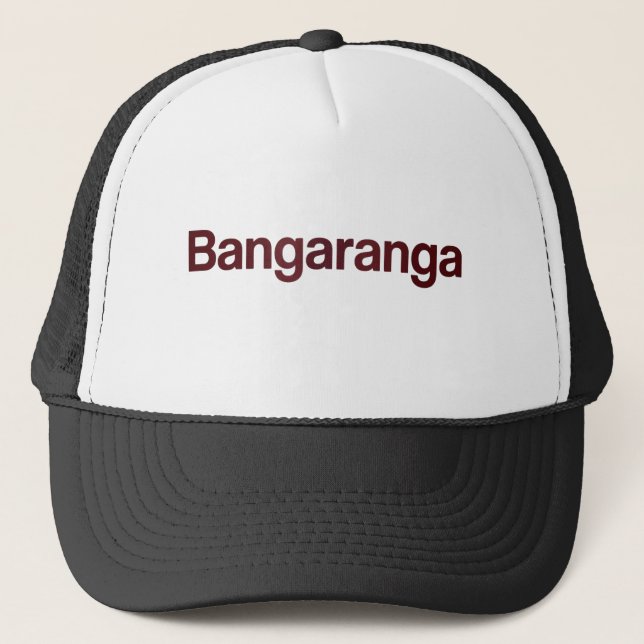 Bangaranga Truckerkeps | Roligt Retro Meme Snapbac (Framsida)