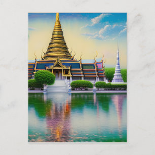 Bangkok är Thailands huvudstad och en av Vykort