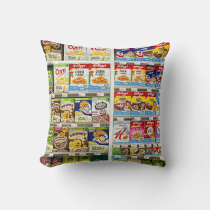 Bangkok Cereal Shelves: Foodland Editorial Kudde
