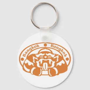 Bangkok frimärke nyckelring