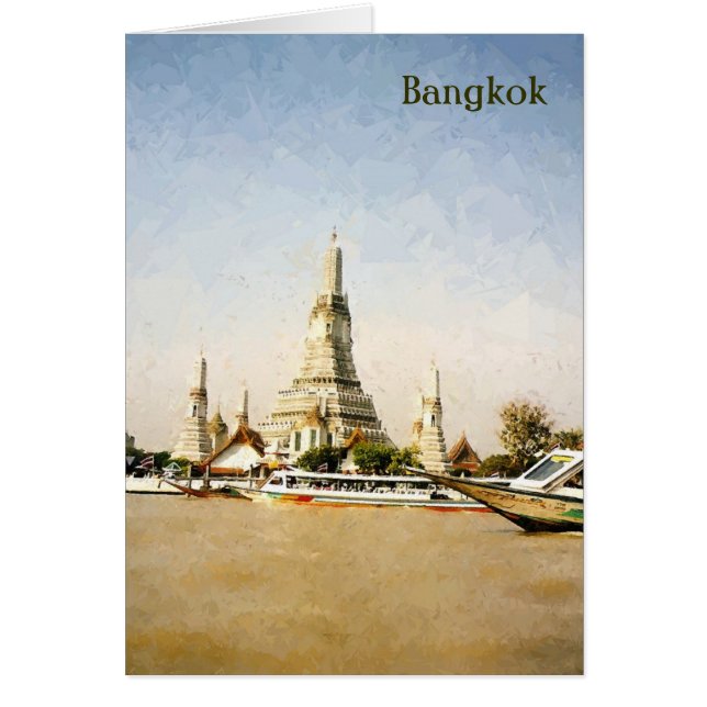 Bangkok Hälsningskort (Framsidan)