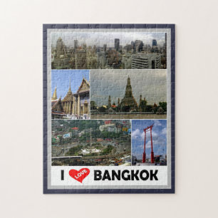 Bangkok - I Kärlek - Thailand - I Pussel