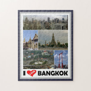 Bangkok - I Kärlek - Thailand - I Pussel